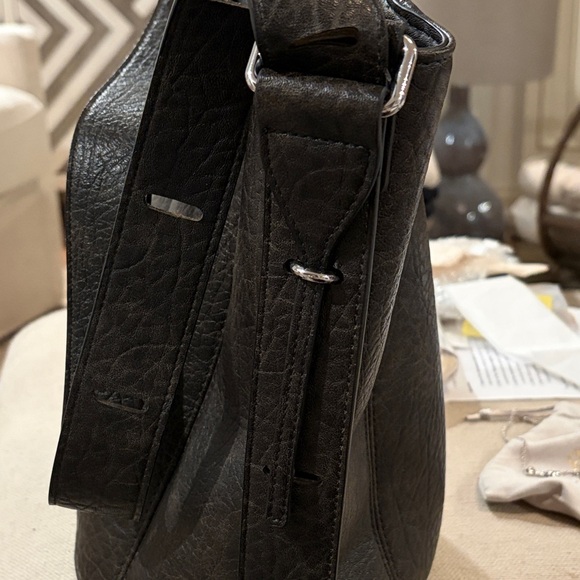 MANGO Brown Faux-leather Bucket Handbag/NWT - Picture 14 of 15